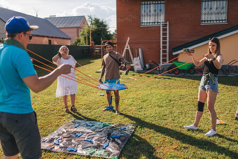 Коллектив компании отмечает День строителя в Запоріжжя